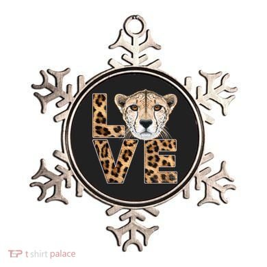 I Love Cheetahs Ornament