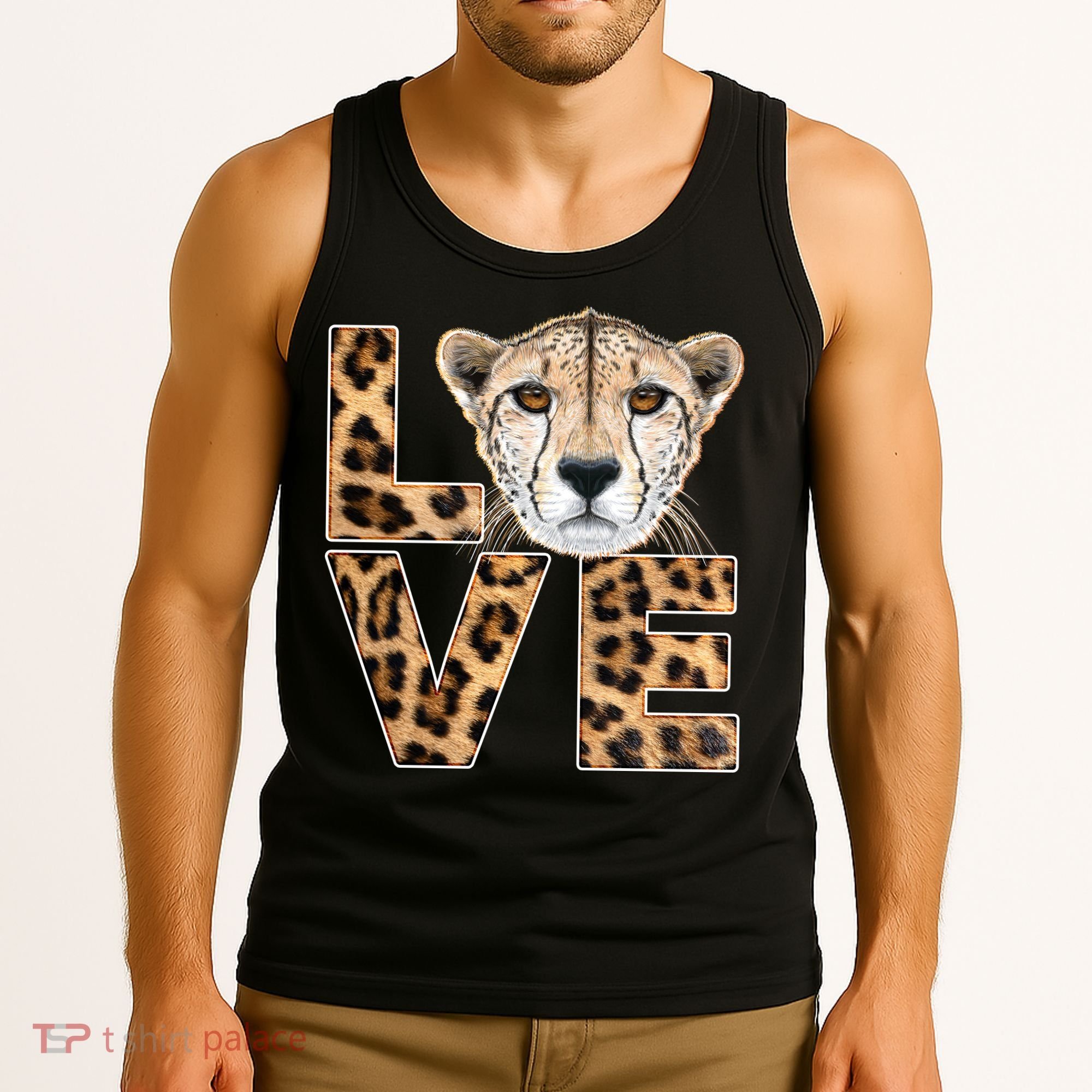 I Love Cheetahs Tank Top