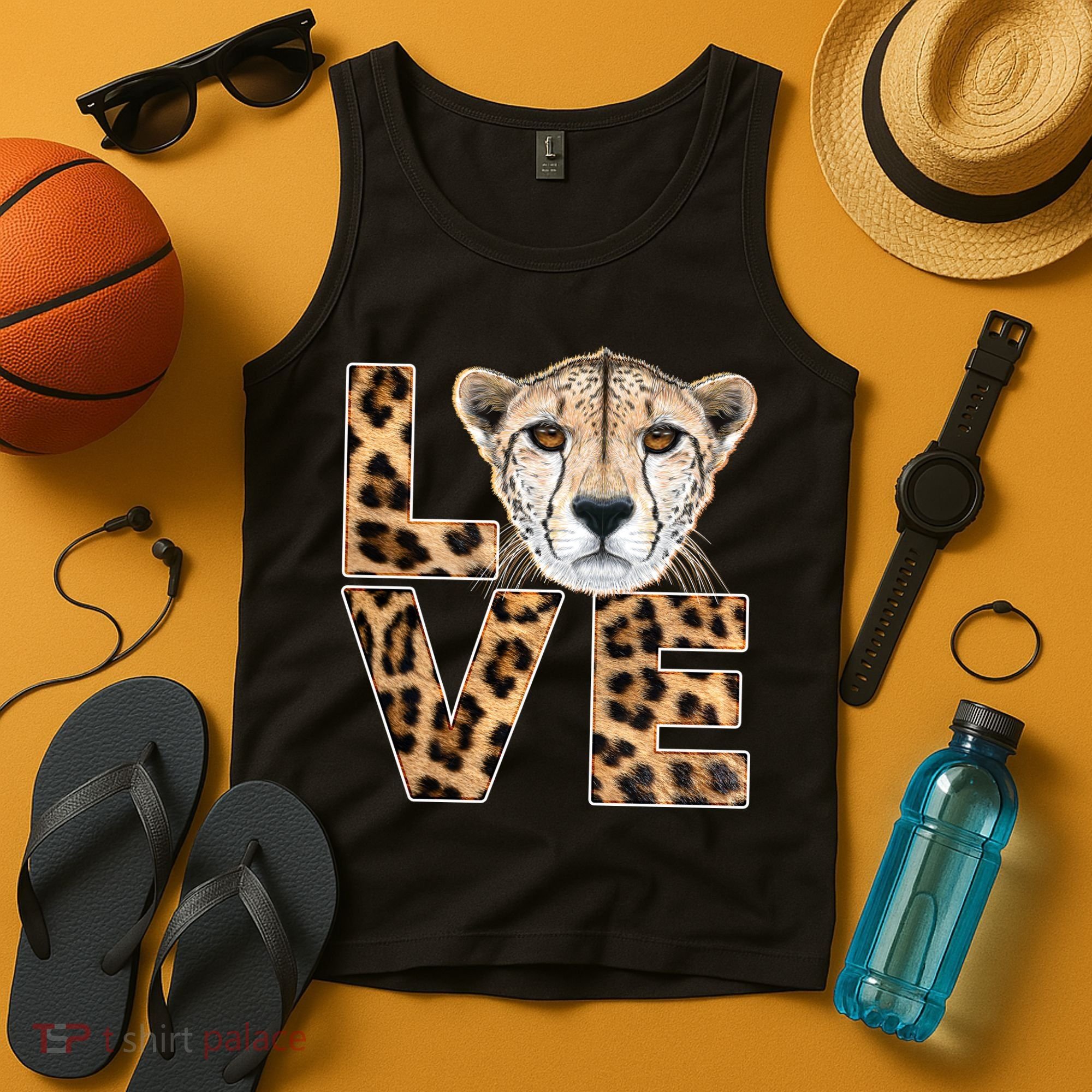 I Love Cheetahs Tank Top