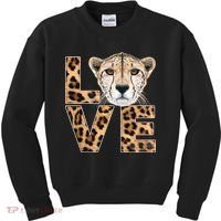 I Love Cheetahs Kids Sweatshirt thumb 0