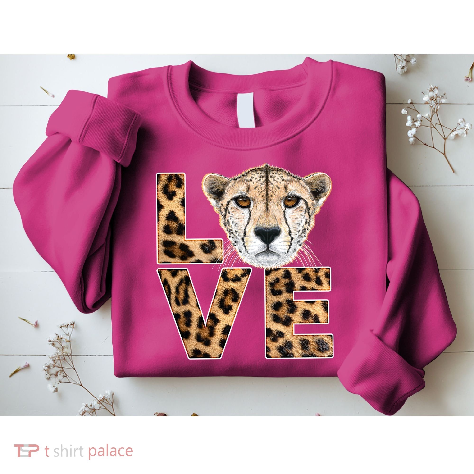 I Love Cheetahs Sweatshirt
