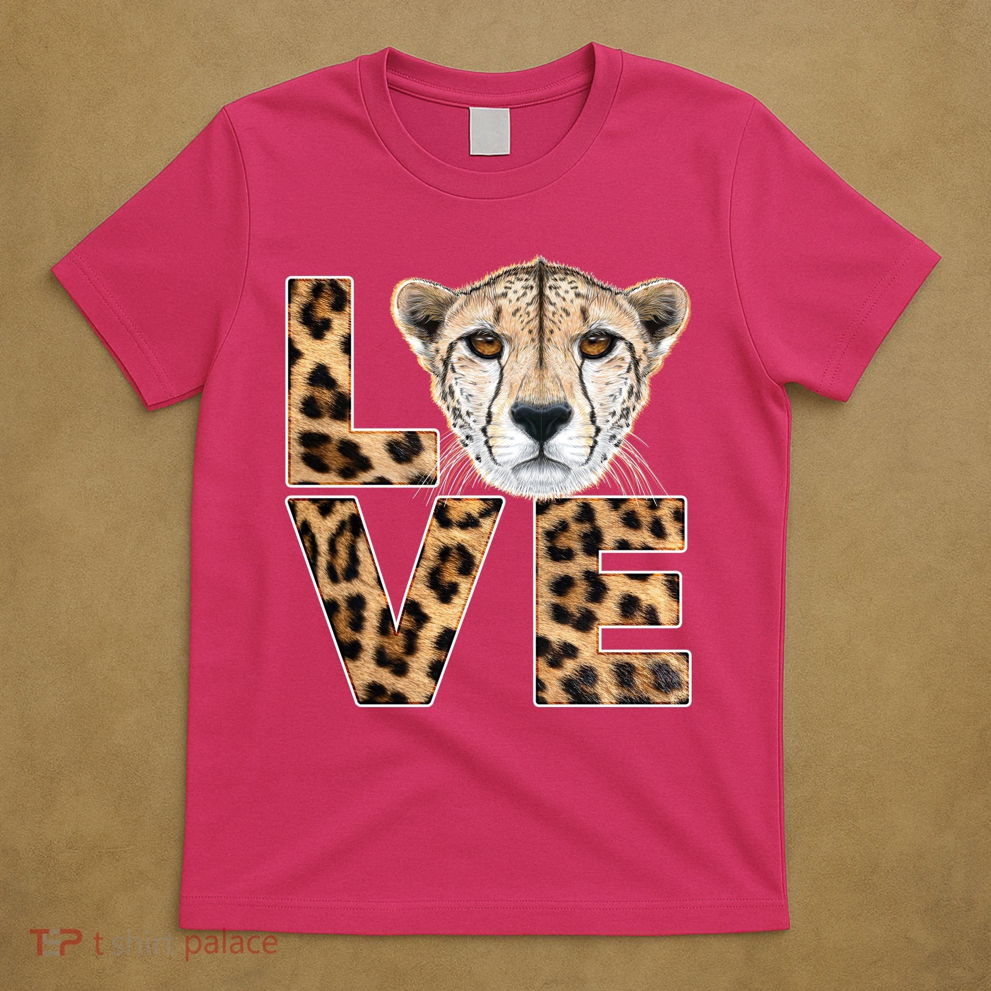 I Love Cheetahs T-Shirt