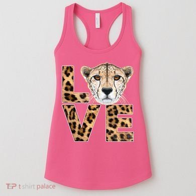 I Love Cheetahs Women's Tank Top
