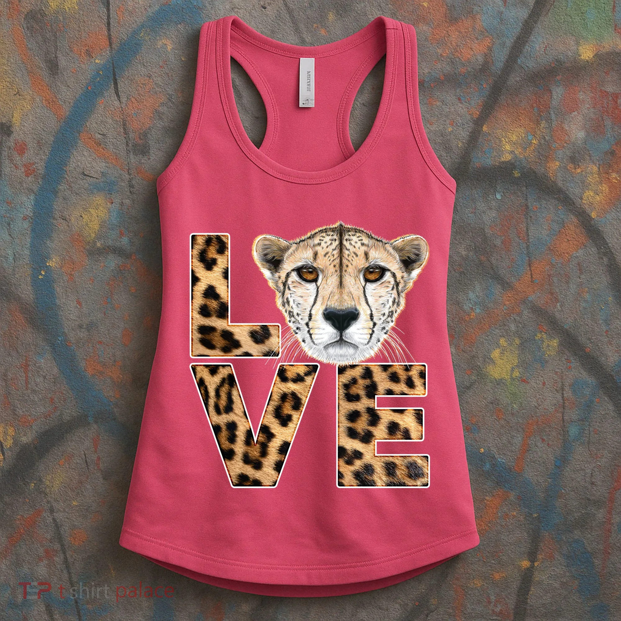 I Love Cheetahs Women's Tank Top