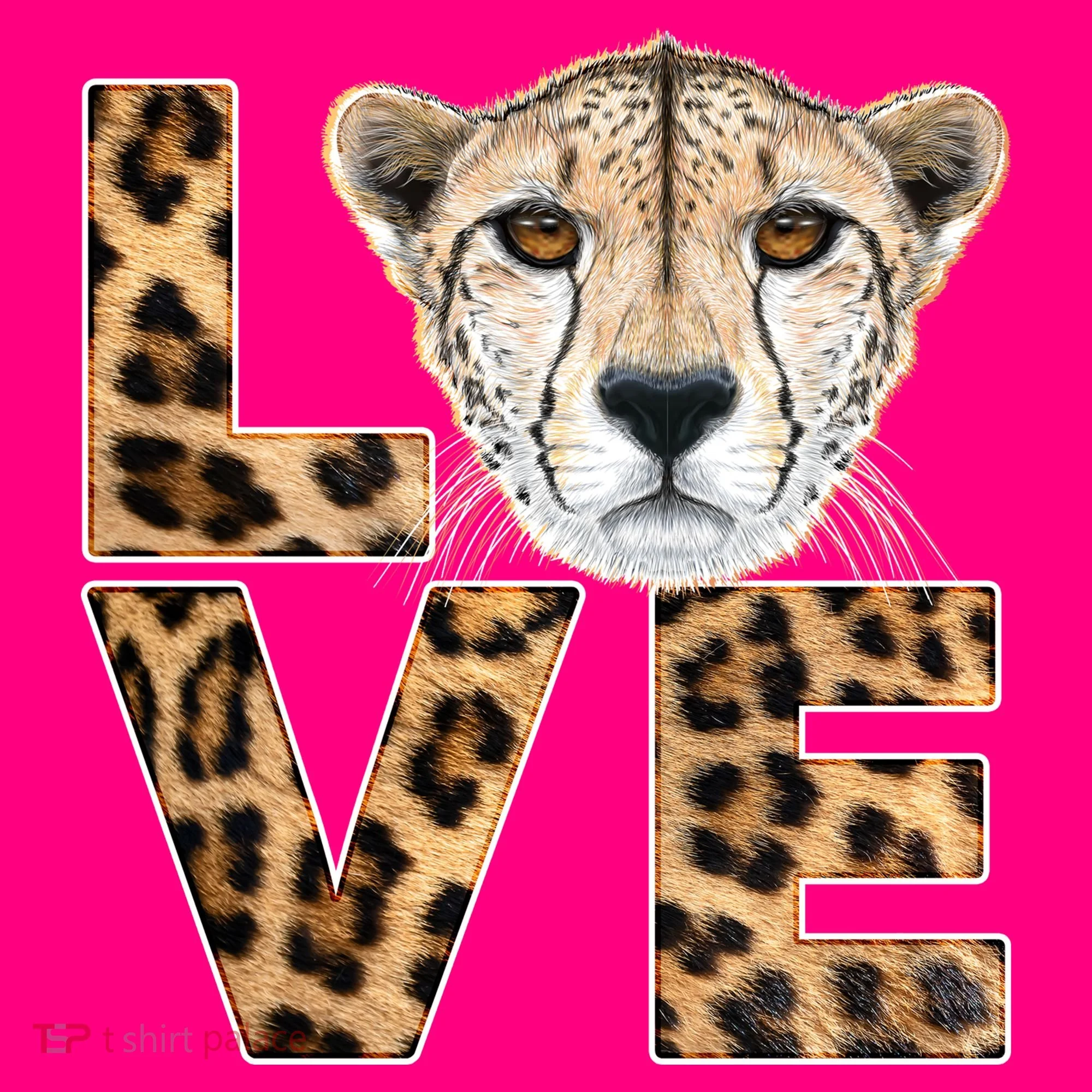 I Love Cheetahs Women's Tank Top