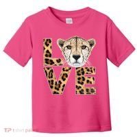 I Love Cheetahs Toddler T-Shirt thumb 0