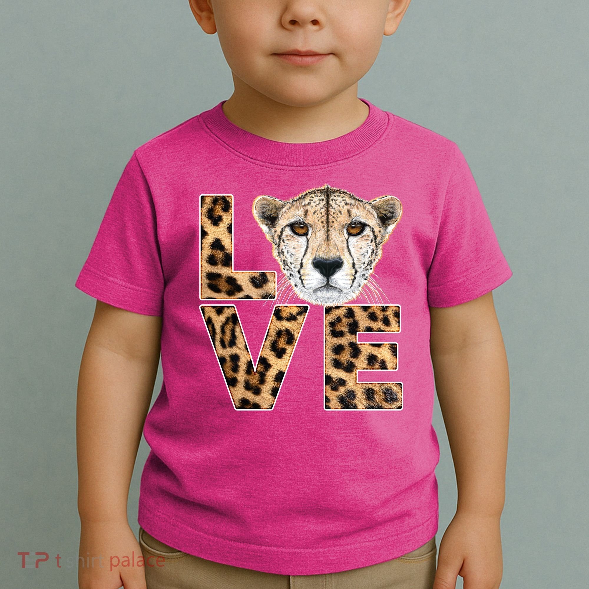 I Love Cheetahs Toddler T-Shirt