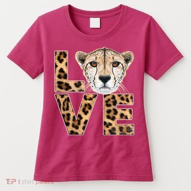 I Love Cheetahs Women's T-Shirt
