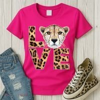 I Love Cheetahs Women's T-Shirt thumb 3