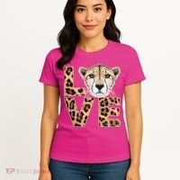 I Love Cheetahs Women's T-Shirt thumb 4