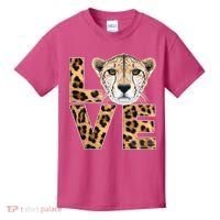 I Love Cheetahs Kids T-Shirt thumb 0