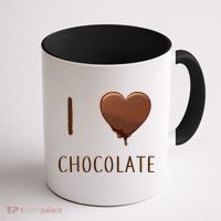 I Love Chocolate Coffee Mug thumb 1