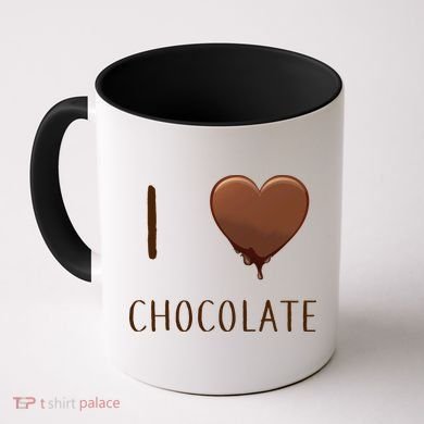 I Love Chocolate Coffee Mug