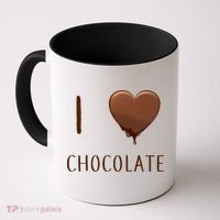I Love Chocolate Coffee Mug thumb 0