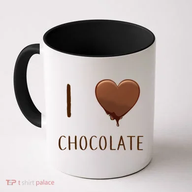 I Love Chocolate Coffee Mug