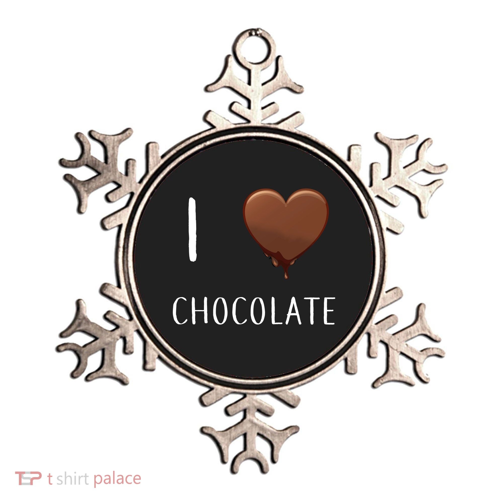 I Love Chocolate Ornament