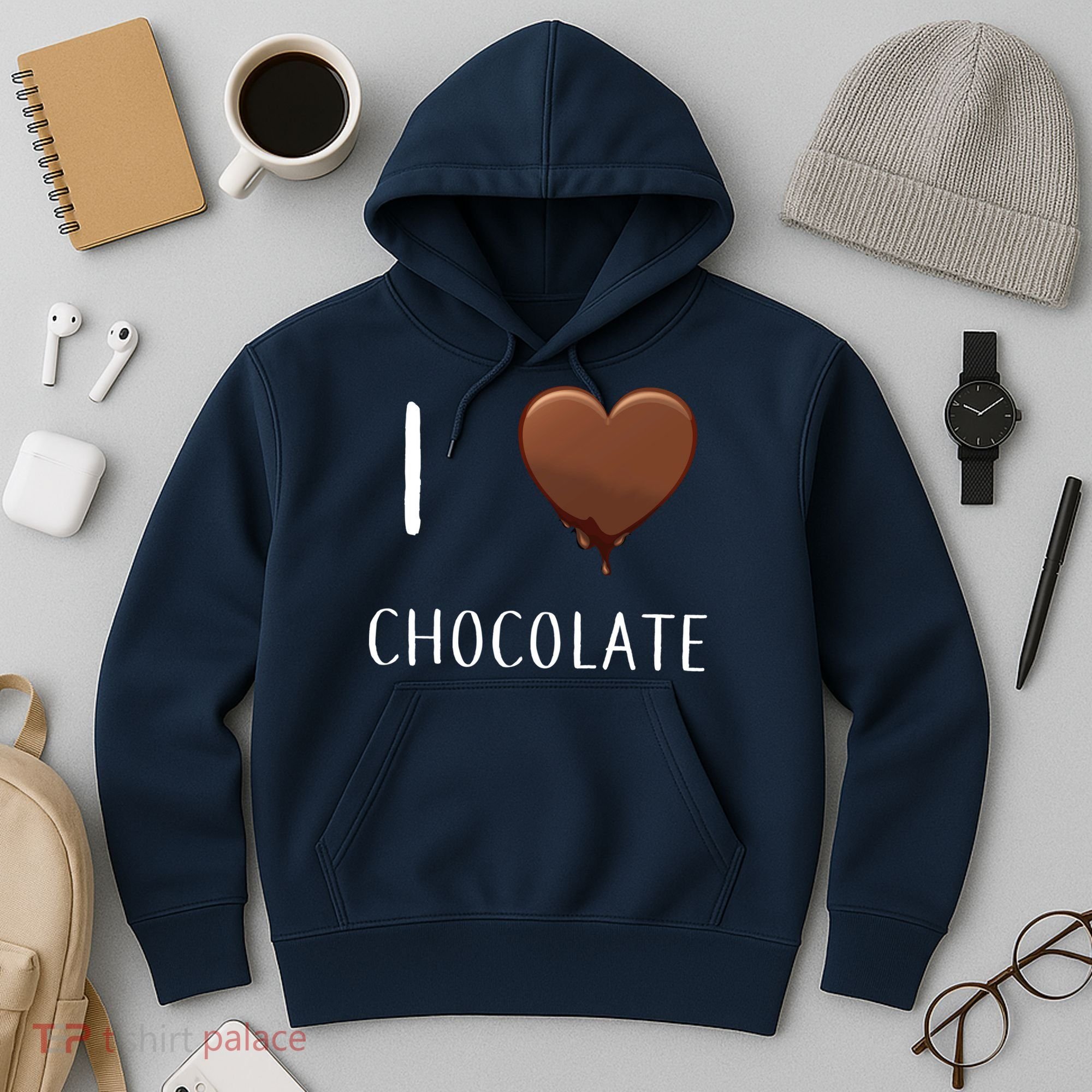 I Love Chocolate Hoodie