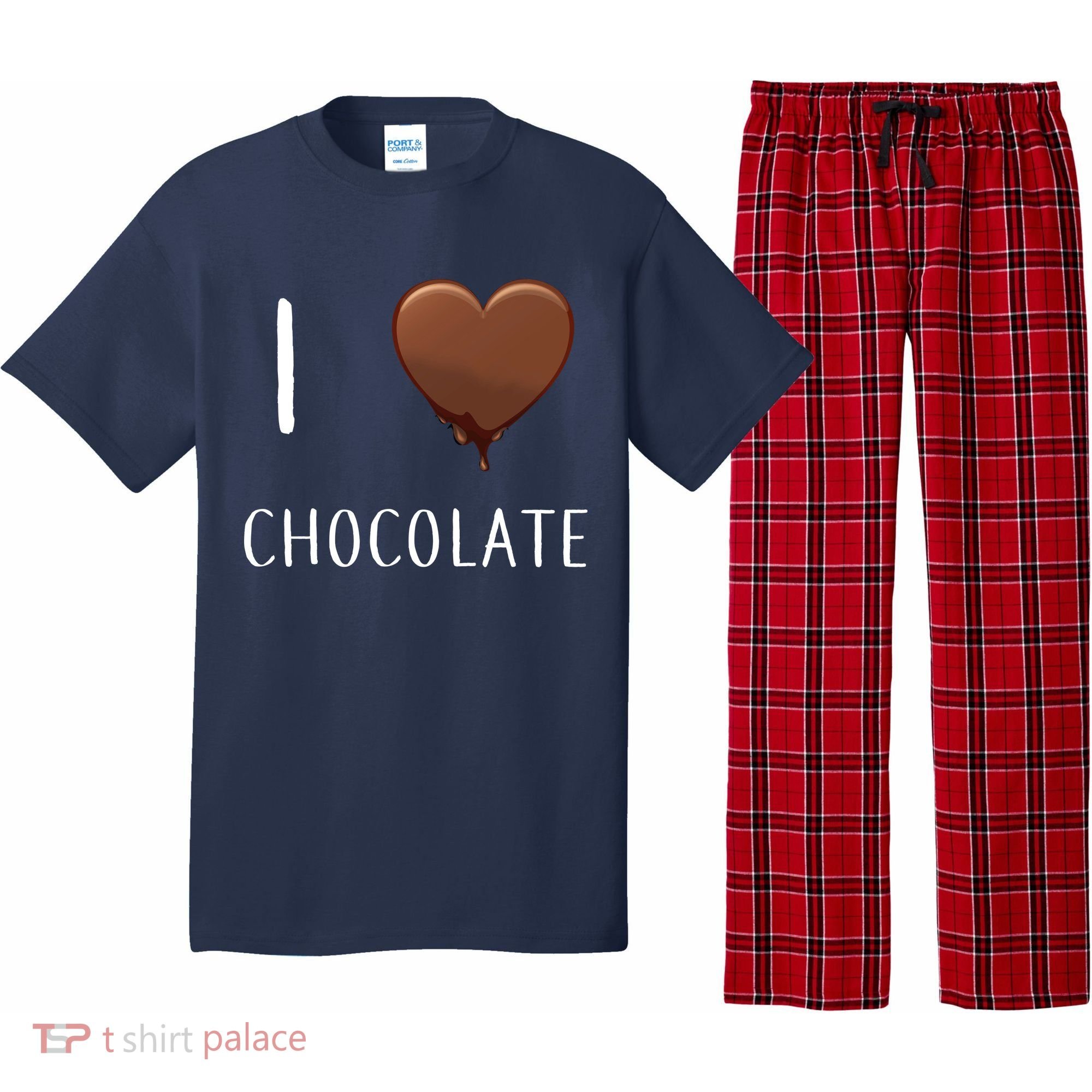I Love Chocolate Pajama Set