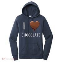 I Love Chocolate Women's Hoodie thumb 0