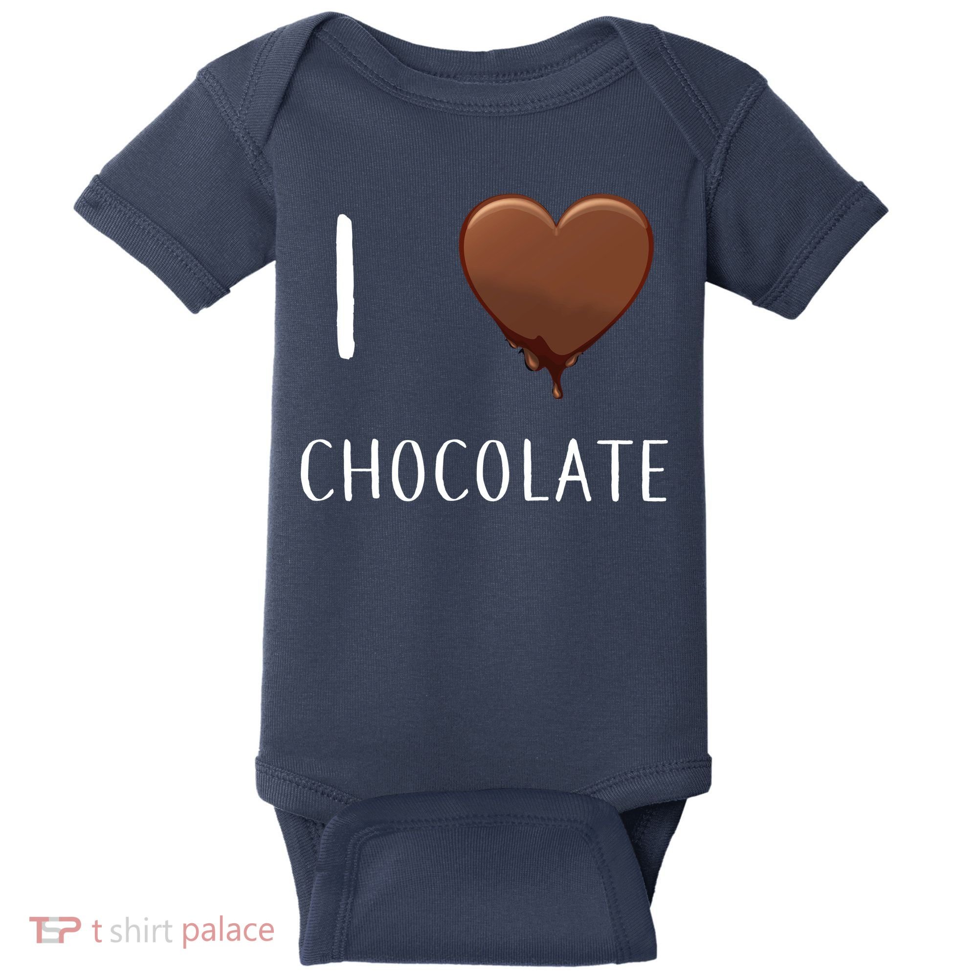 I Love Chocolate Baby Bodysuit