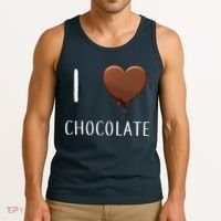 I Love Chocolate Tank Top thumb 3