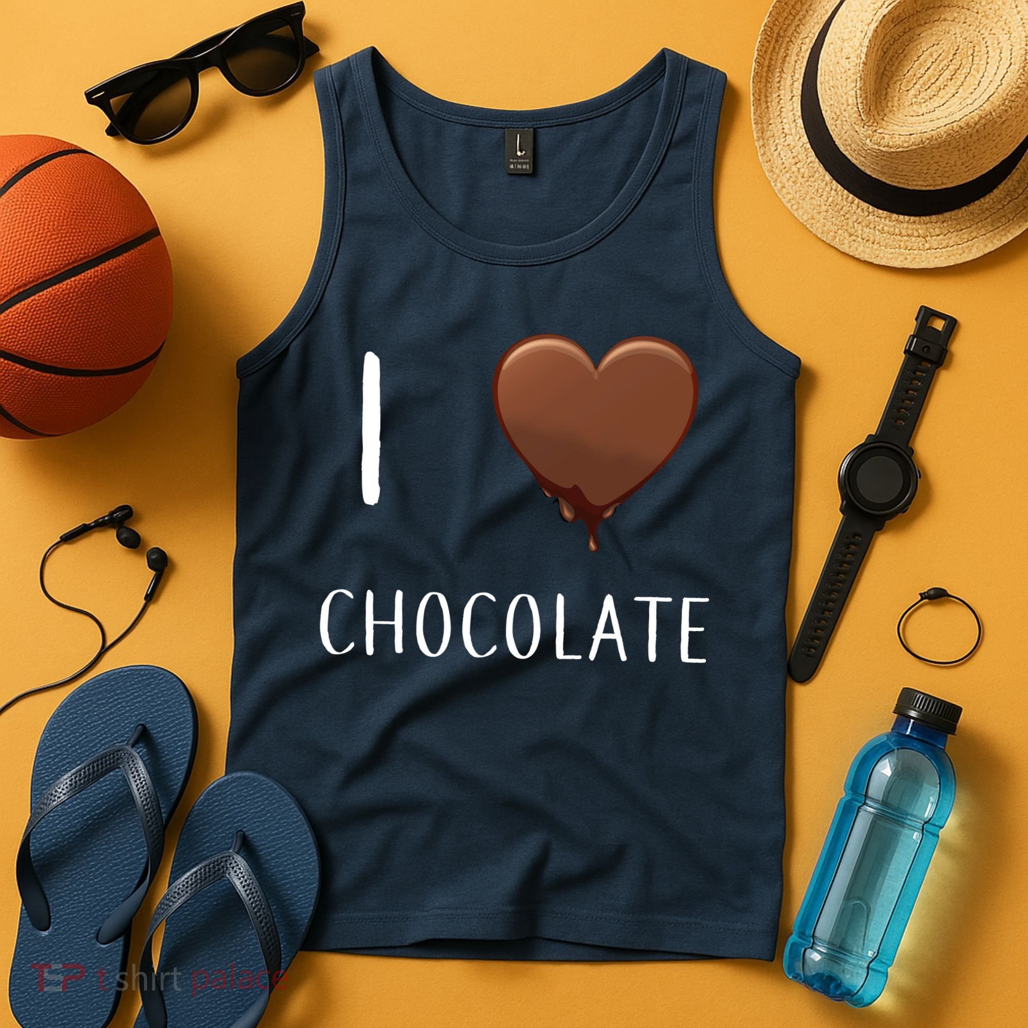 I Love Chocolate Tank Top