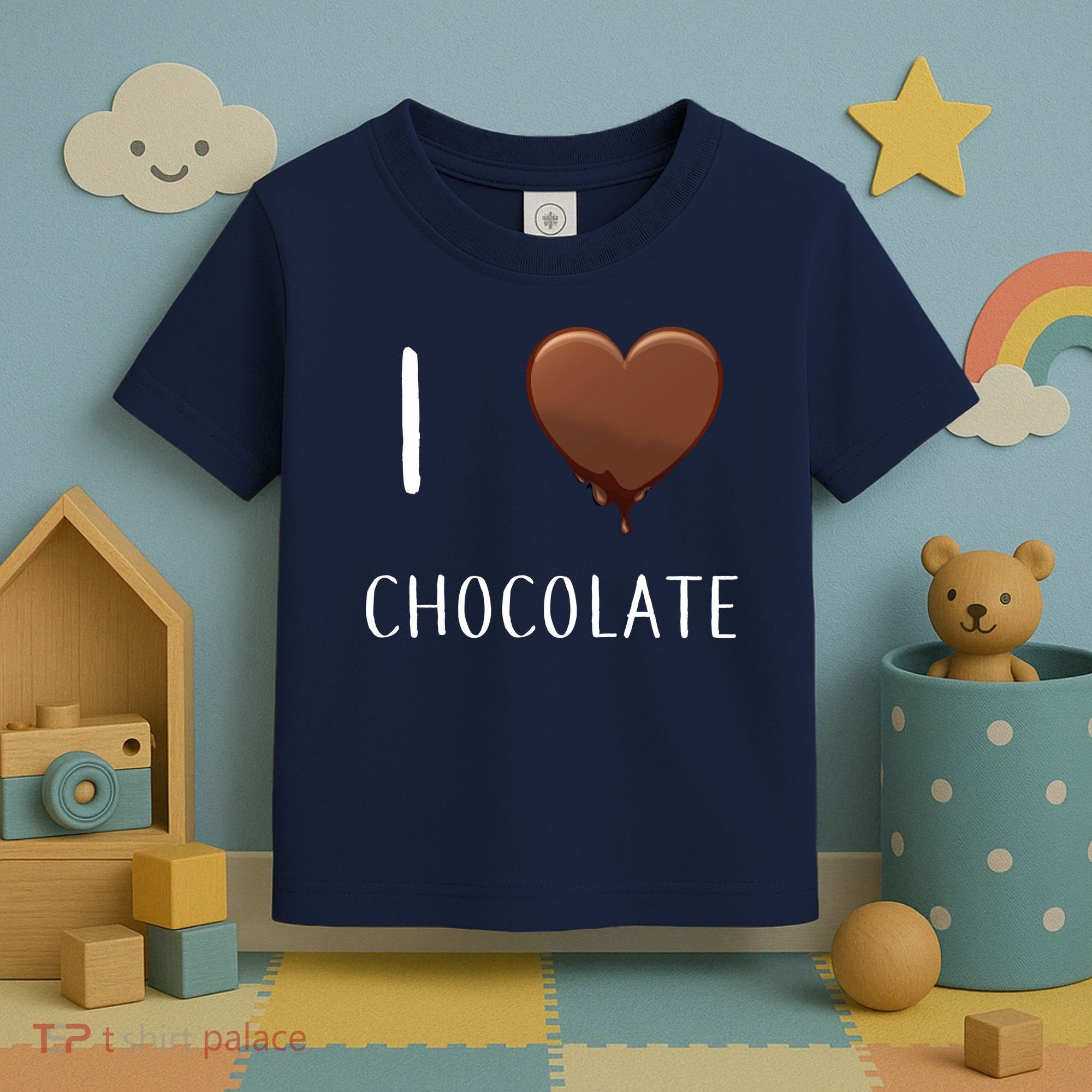 I Love Chocolate Toddler T-Shirt