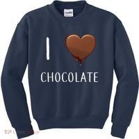 I Love Chocolate Kids Sweatshirt thumb 0