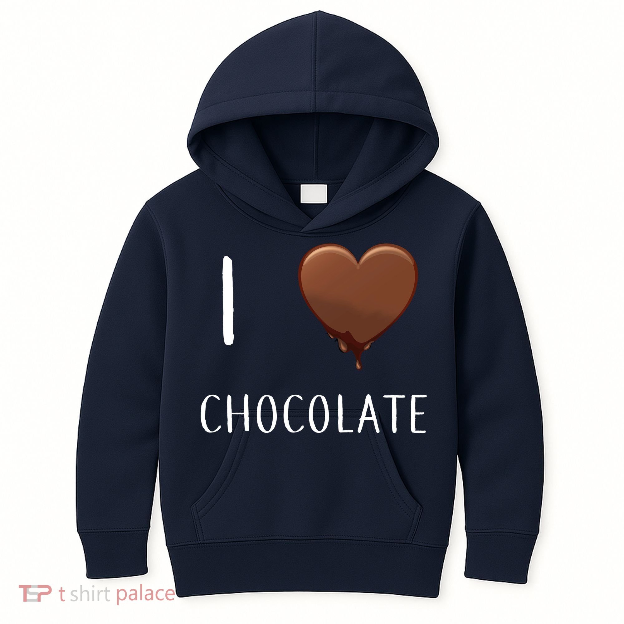 I Love Chocolate Kids Hoodie