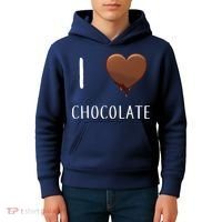 I Love Chocolate Kids Hoodie thumb 4