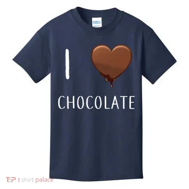 I Love Chocolate Kids T-Shirt
