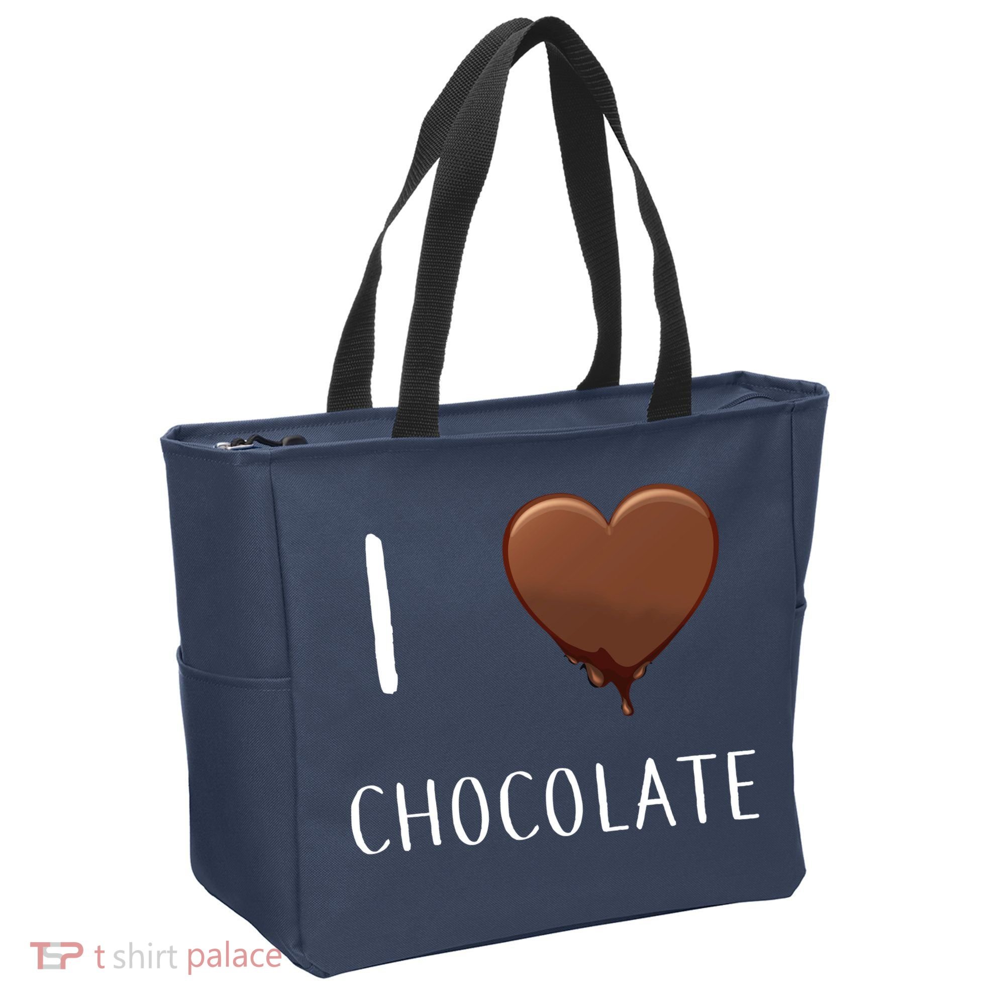 I Love Chocolate Tote Bag