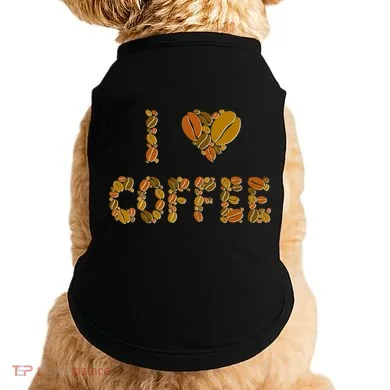 I Love Coffee Doggie Tank