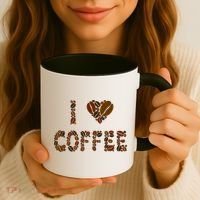 I Love Coffee Coffee Mug thumb 3