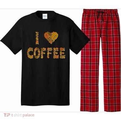 I Love Coffee Pajama Set