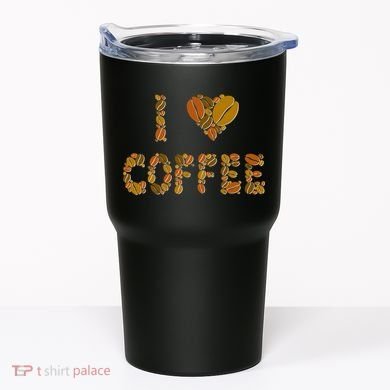 I Love Coffee Tumbler