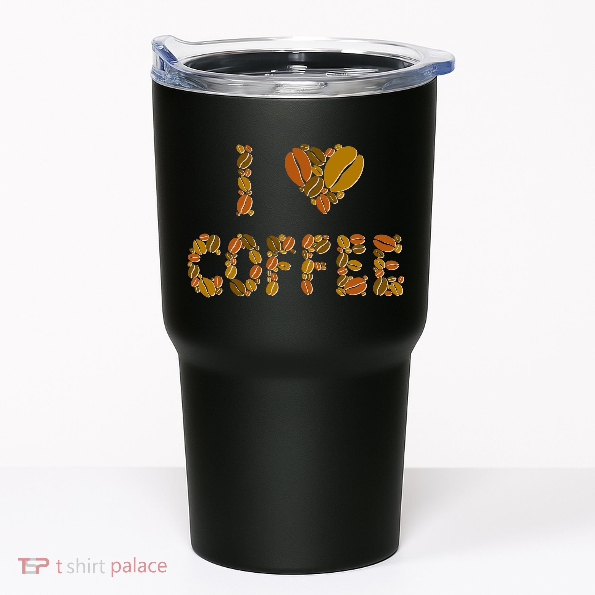 I Love Coffee Tumbler