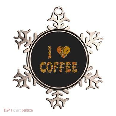 I Love Coffee Ornament
