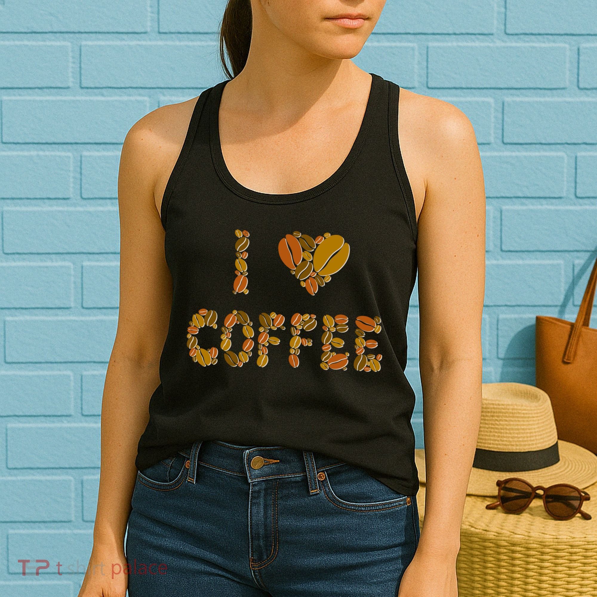 I Love Coffee Women's Tank Top