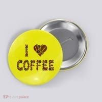 I Love Coffee Button thumb 0