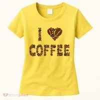 I Love Coffee Women's T-Shirt thumb 0