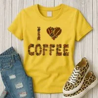 I Love Coffee Women's T-Shirt thumb 3