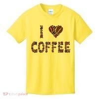I Love Coffee Kids T-Shirt thumb 0