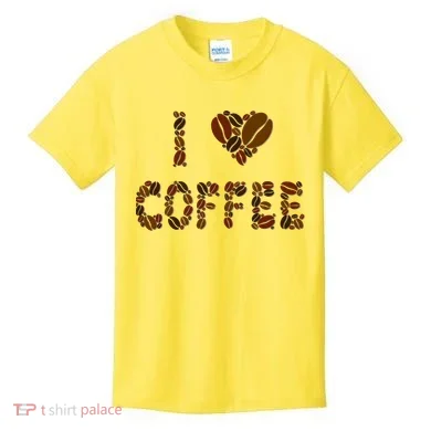 I Love Coffee Kids T-Shirt