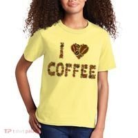 I Love Coffee Kids T-Shirt thumb 2