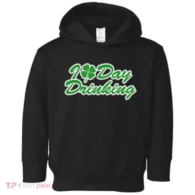 I Love Day Drinking Toddler Hoodie