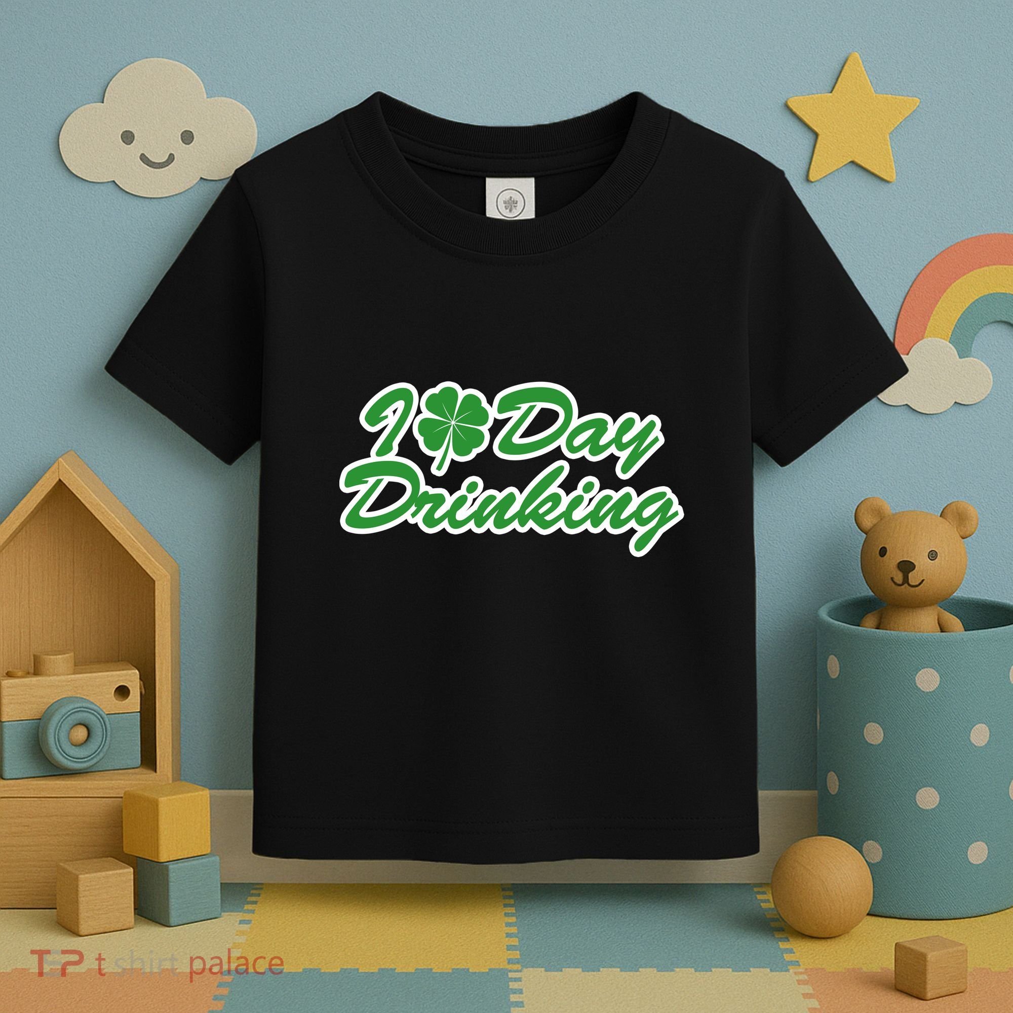 I Love Day Drinking Toddler T-Shirt