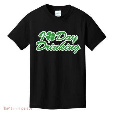 I Love Day Drinking Kids T-Shirt
