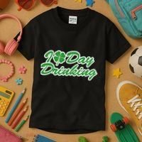 I Love Day Drinking Kids T-Shirt thumb 3
