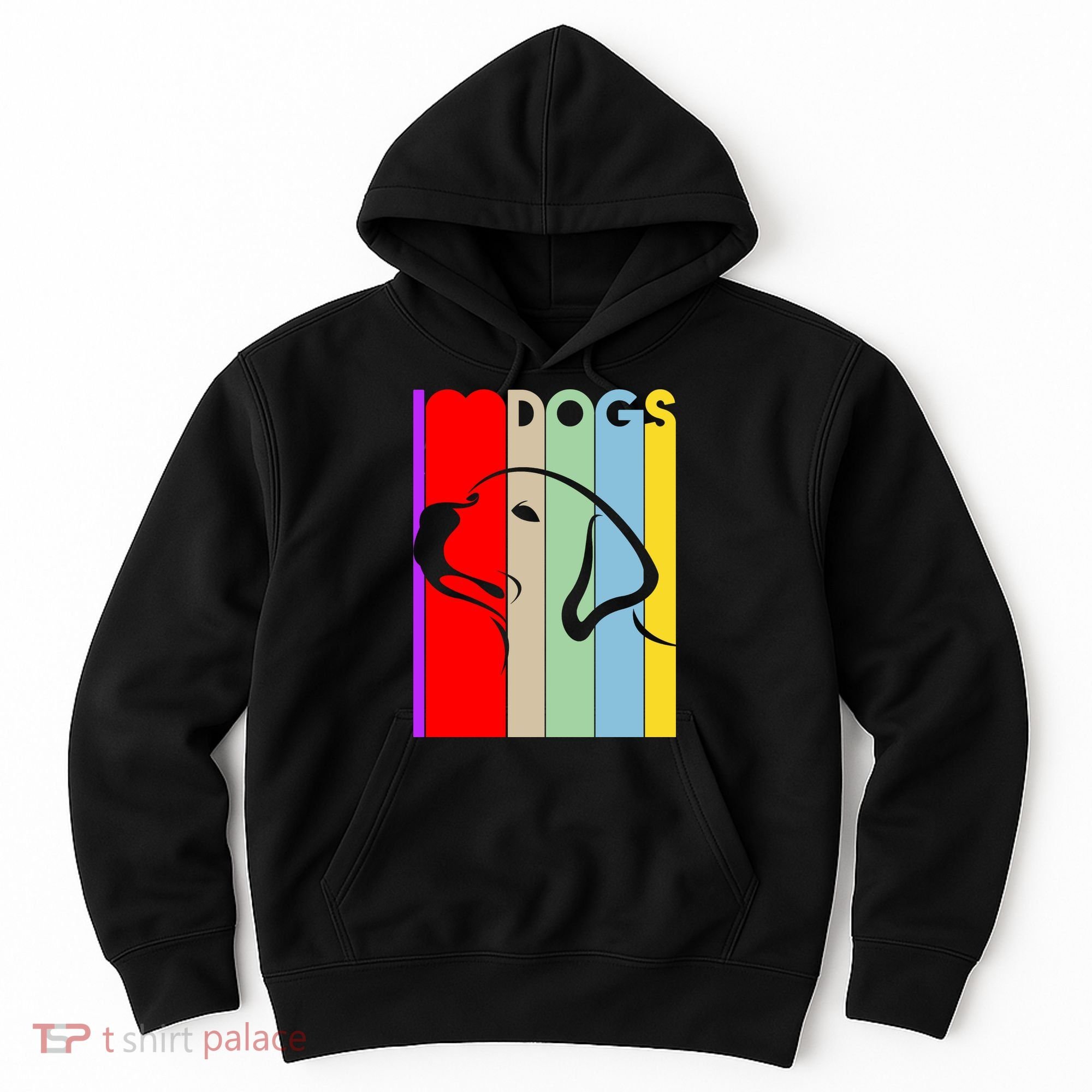 I Love Dogs Cute Dog Lovers Hoodie